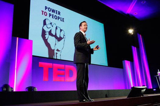 main stage at TED2010