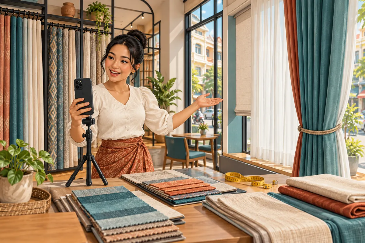 Views or Measuring Requests? TikTok Promote Planning for Cambodian Curtain Shops